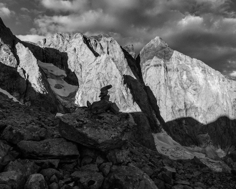 Cairn, face nord Vignemale Cairn, face nord Vignemale